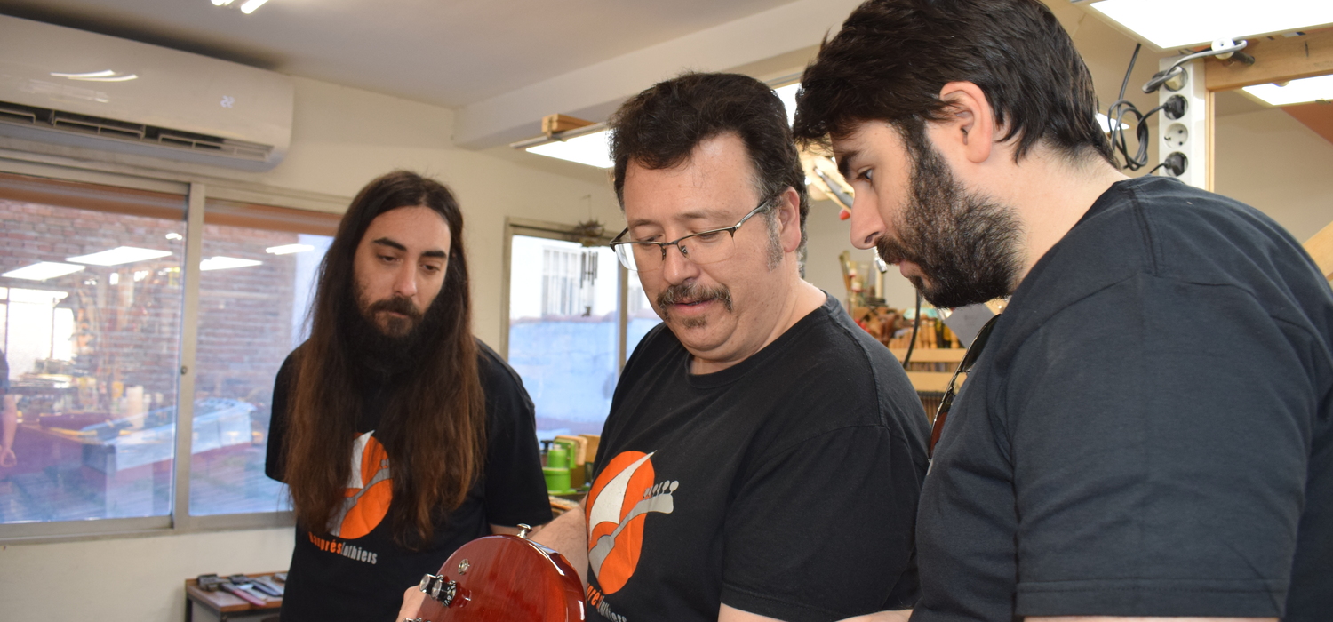 Curso de ajuste y mantenimiento de guitarras y bajos 22 de febrero de 2020