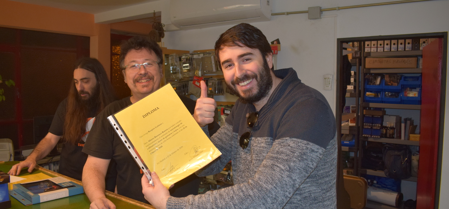 Curso de ajuste y mantenimiento de guitarras y bajos 22 de febrero de 2020