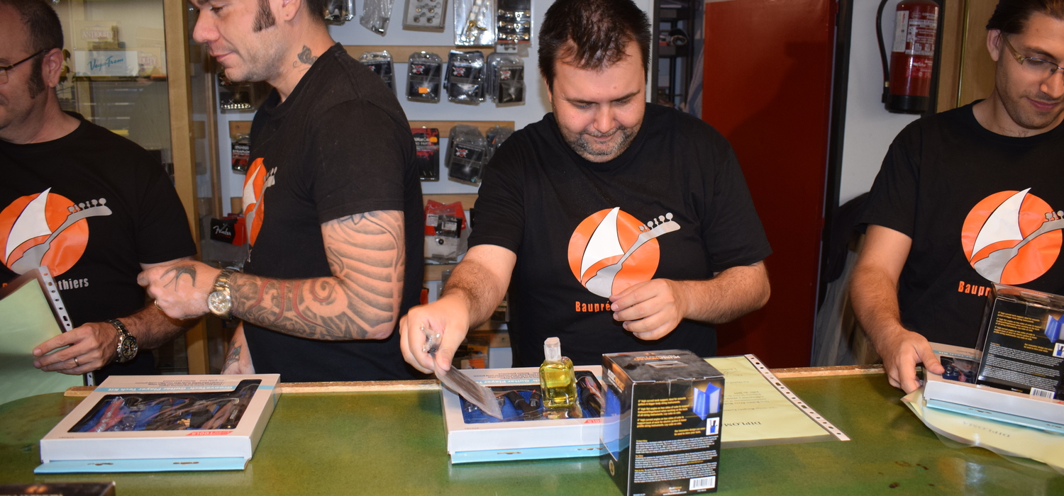 Curso de ajuste y mantenimiento de guitarras y bajos 6 de julio 2019