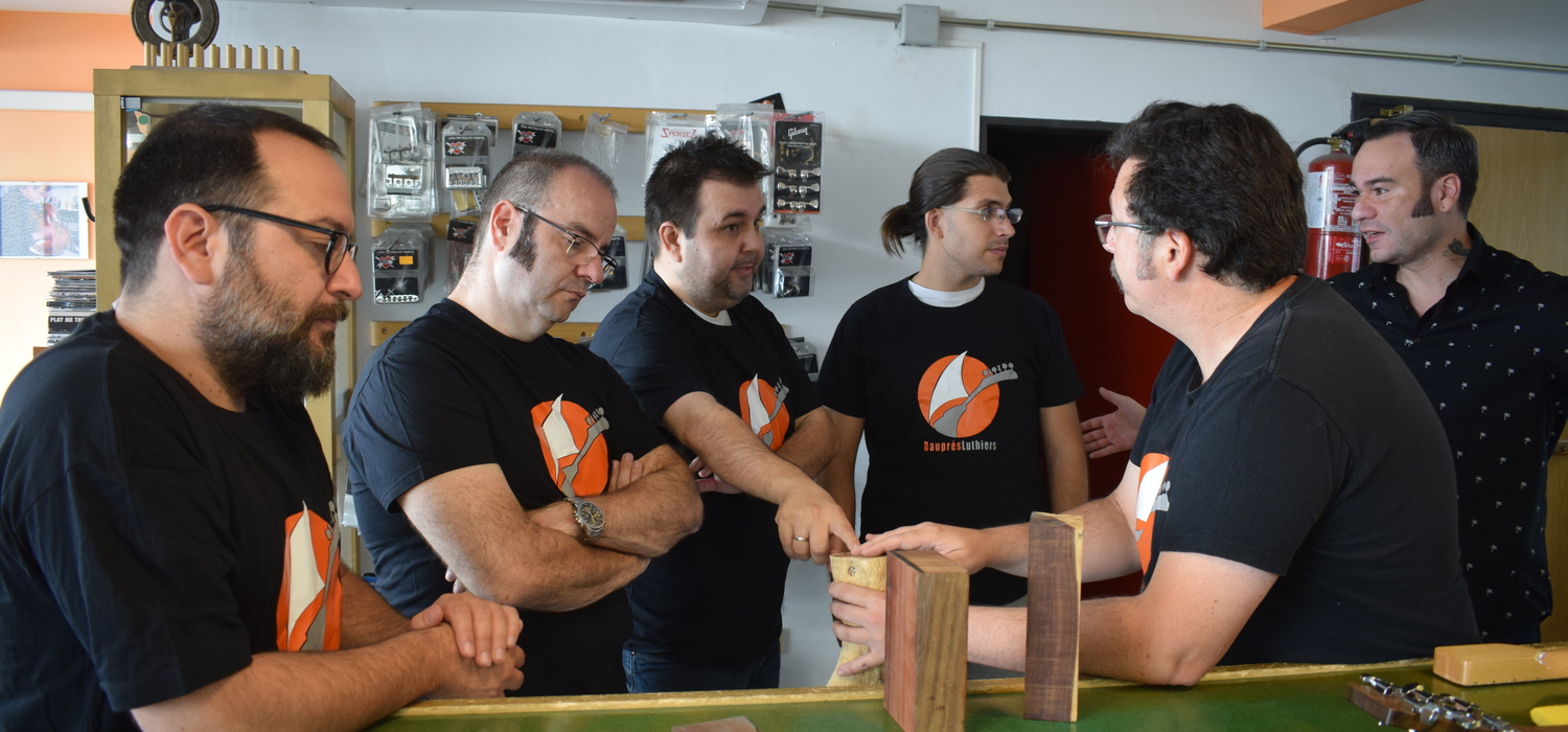 Curso de ajuste y mantenimiento de guitarras y bajos 6 de julio 2019