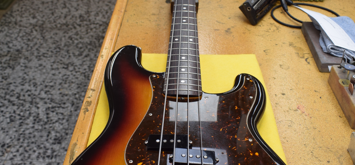 Curso de ajuste y mantenimiento de guitarras y bajos 6 de julio 2019